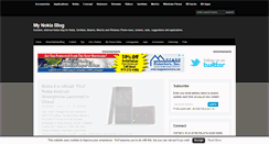 Desktop Screenshot of mynokiablog.com